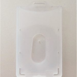Plastic card holder - vertical 